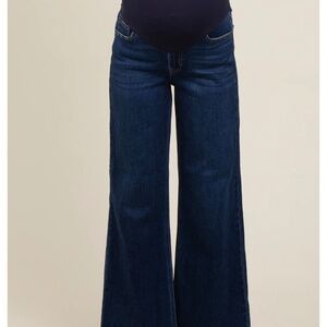 PinkBlush Wide Leg Maternity Jeans